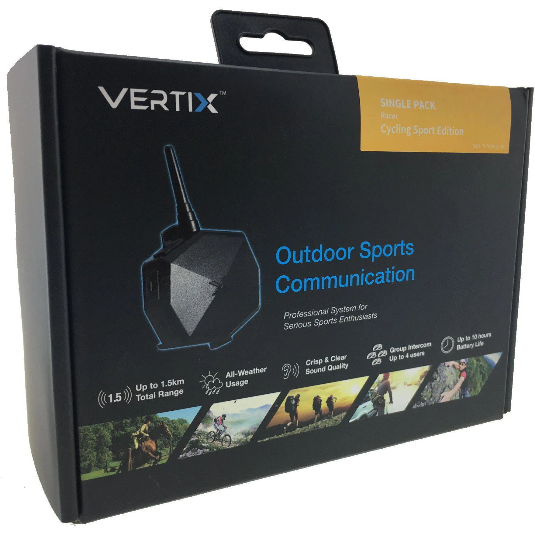 VELO - Casual Racer w/Jersey Pouch (S-series) : Cycling Intercom for Communication