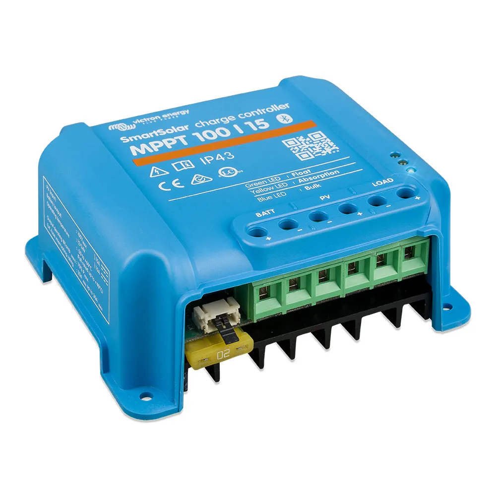 Victron Smartsolar MPPT 100V 15A Charge Controller - Energy-efficient Solar Charger SCC110015060R