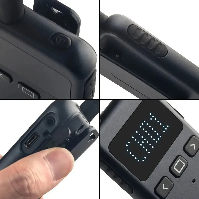 Walkie Talkie 2PCS KSUN M3 Two Way Radio Portable Radios Comunicador Transceiver Mini Talkie Walkie Intercom Radio Station
