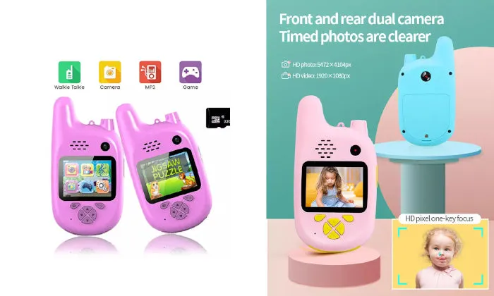 Walkie Talkie Action Camera