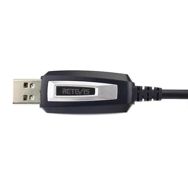 Walkie Talkie Two-pin USB Programming Cable For Kenwood Baofeng UV-5R UV-82 RETEVIS H777 RT22 RT15 RT81 For Win XP/7/8 System