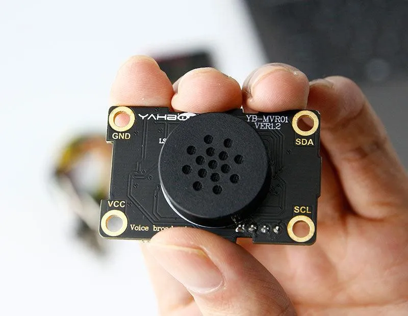 Yahboom Speech synthesis broadcast module compatible with alligator clip/DuPont line/PH2.0 cable