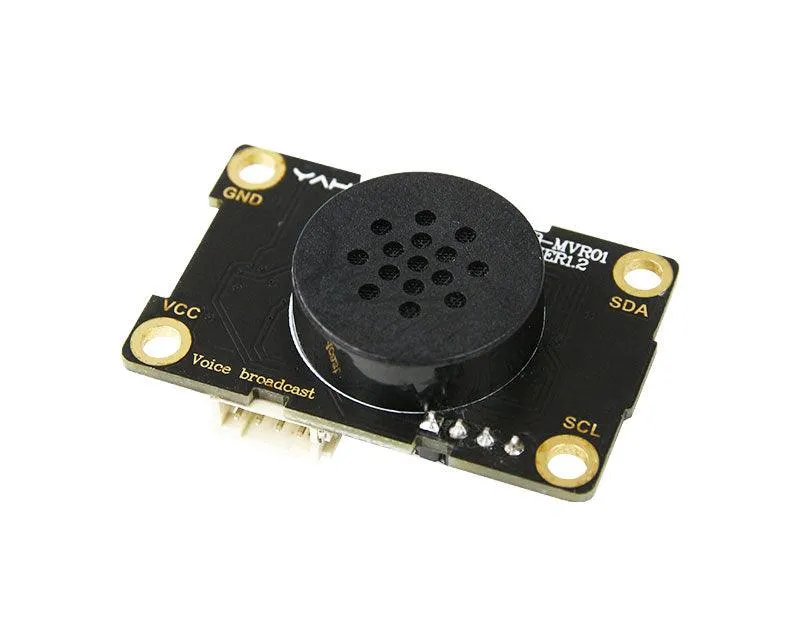 Yahboom Speech synthesis broadcast module compatible with alligator clip/DuPont line/PH2.0 cable