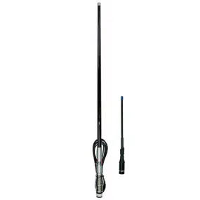 ZCG UHF CB Radio, Black - 477MHz, 5m Cable, 6.6dBi - 1.2m & 2.1dBi - 400mm Pack